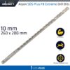 SDS PLUS F8 EXTREME 260 X 200  10MM HAMMER BIT
