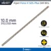 FORCE X 10.0 x 310/250  SDS-PLUS DRILL BIT X4 CUTTING EDGES