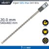 SDS MAX DRILL BIT 540X400 20MM