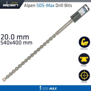 SDS MAX DRILL BIT 540X400 20MM