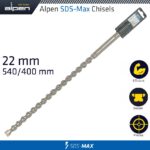 SDS MAX DRILL BIT 540X400 22MM