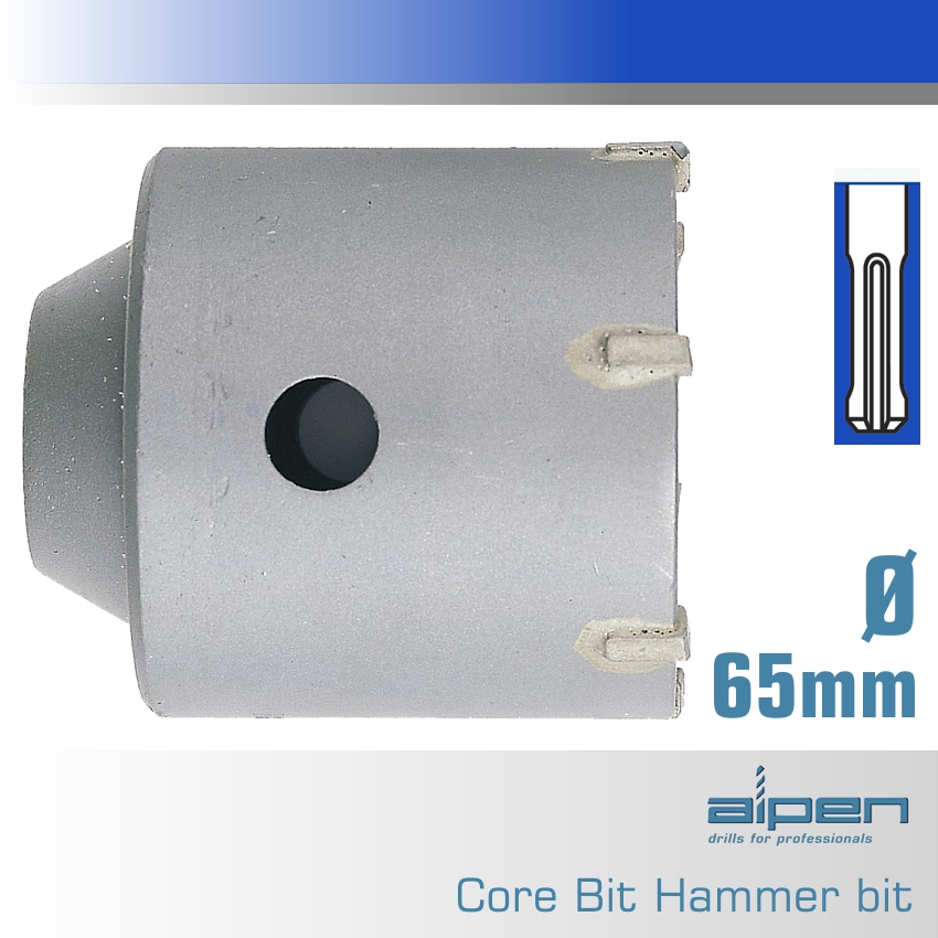 CORE HAMMER BIT TCT 65MM CORE HAMMER BIT TCT 65MM