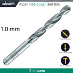 HSS SUPER DRILL BIT 1MM BULK