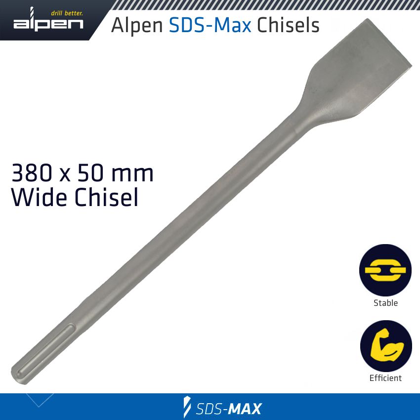 DEMOLISHER MAX WIDE CHISEL 380X50 SDS-MAX DEMOLISHER MAX WIDE CHISEL 380X50 SDS-MAX
