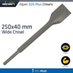 DEMOLISHER PLUS WIDE CHISEL 250X40 SDS-PLUS