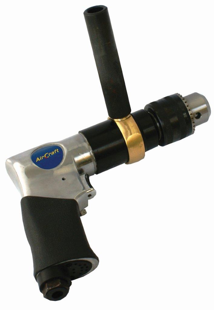 AIR DRILL 12.5mm REVERSABLE 550RPM (1/2') AIR DRILL 12.5mm REVERSABLE 550RPM (1/2')