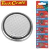 CR1620 3V LITHIUM COIN BATTERY X5 PACK (MOQ 20)