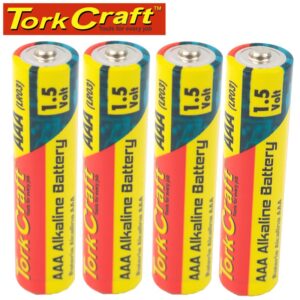 LR03 4S AAA 1.5V BATTERY X4 PACK SHRINK WRAP (MOQ 30)