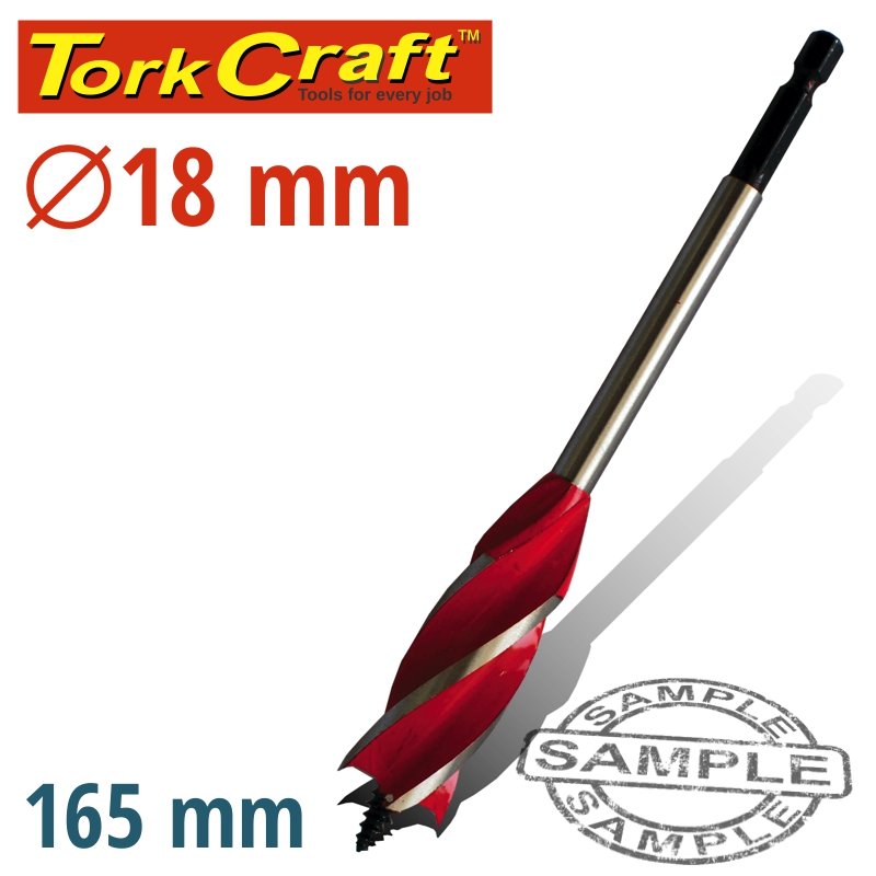 4 FLUTE WOOD BORING BIT 18MM 4 FLUTE WOOD BORING BIT 18MM