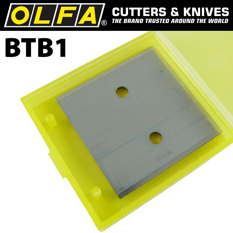 OLFA SPARE SCRAPER BLADES FOR BTC1 43MM OLFA SPARE SCRAPER BLADES FOR BTC1 43MM