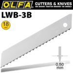 OLFA INSULATION BLADE 18MM IN PLASTIC CASE