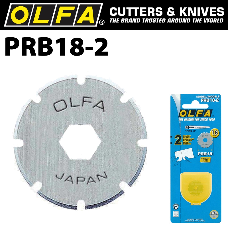 OLFA BLADES PERFORATION PRB18-2 18MM OLFA BLADES PERFORATION PRB18-2 18MM