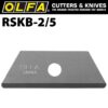 OLFA BLADES FOR SK6 UTC1 5/PK 17.5MM ROUNDED TIP BLADE SK4