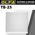 OLFA SPARE SCRAPER BLADES FOR T25