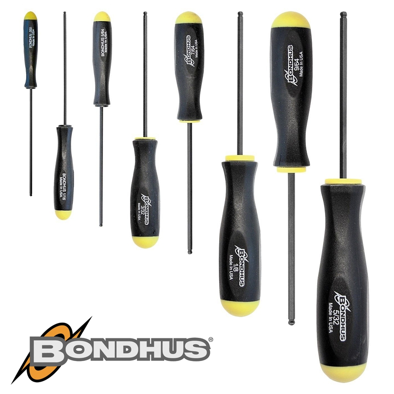 BALL END SCR-DRIVER 8PC SET 0.5-5/32' POUCHED BALL END SCR-DRIVER 8PC SET 0.5-5/32' POUCHED