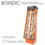BONDIC LIQUID UV LASER WELDER FLOOR DISP. INCL. 72 STARTER KITS