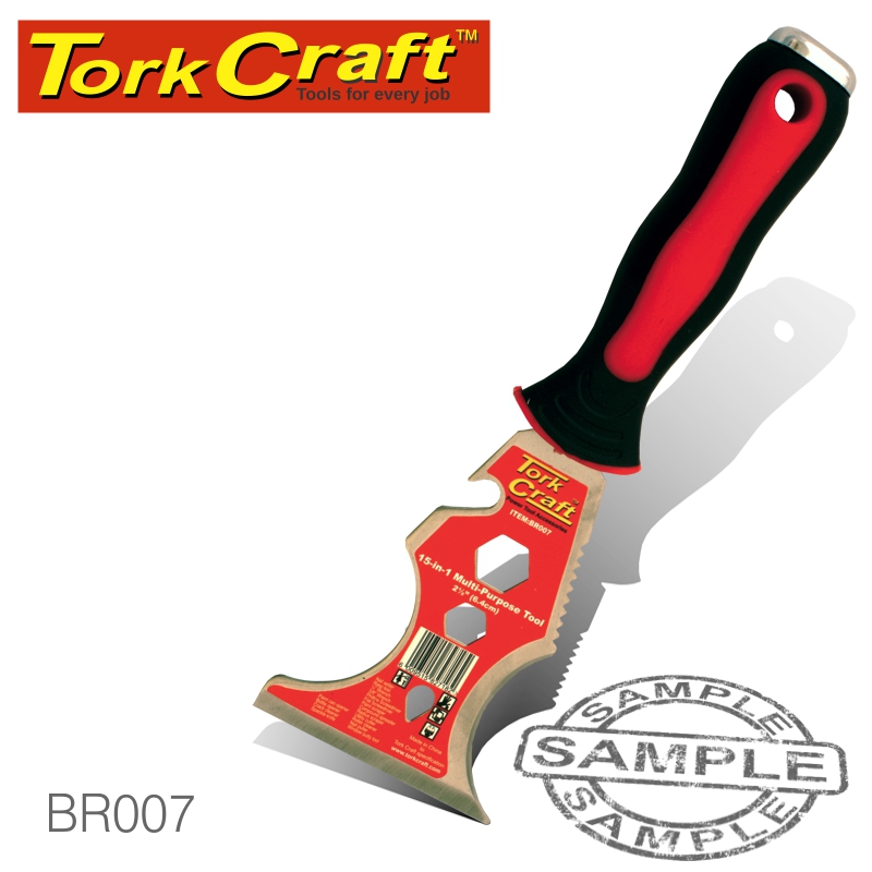 SCRAPER 15-IN-1 MULTI-PURPOSE TOOL STAINLESS STEEL SCRAPER 15-IN-1 MULTI-PURPOSE TOOL STAINLESS STEEL