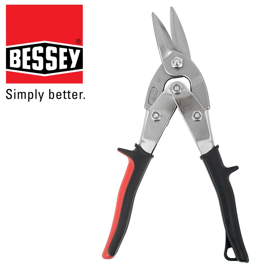 BESSEY AVIATION TIN SNIP LEFT & STRAIGHT CUT micro serration Edges BESSEY AVIATION TIN SNIP LEFT & STRAIGHT CUT micro serration Edges