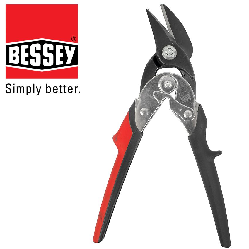 BESSEY TIN SNIPS STRAIGHT & SHAPE CUT 260MM BESSEY TIN SNIPS STRAIGHT & SHAPE CUT 260MM