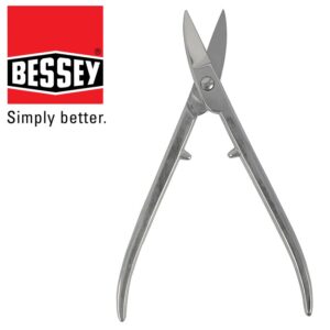 BESSEY JEWELLERS TIN SNIPS NICKLE PLATED