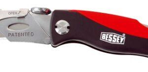 BESSEY FOLDING UTILITY KNIFE ABS HANDLE