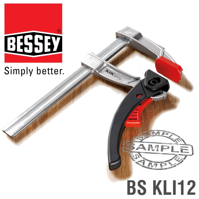BESSEY KLIKLAMP 120 X 80MM BESSEY KLIKLAMP 120 X 80MM