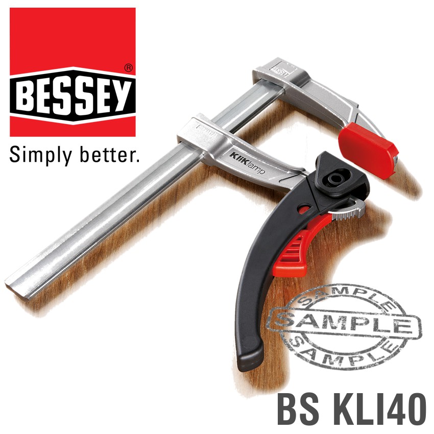 BESSEY KLIKLAMP 400 X 80MM BESSEY KLIKLAMP 400 X 80MM