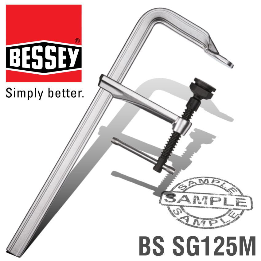 BESSEY HIGH PERFORMANCE CLAMP 1250 X 140MM BESSEY HIGH PERFORMANCE CLAMP 1250 X 140MM