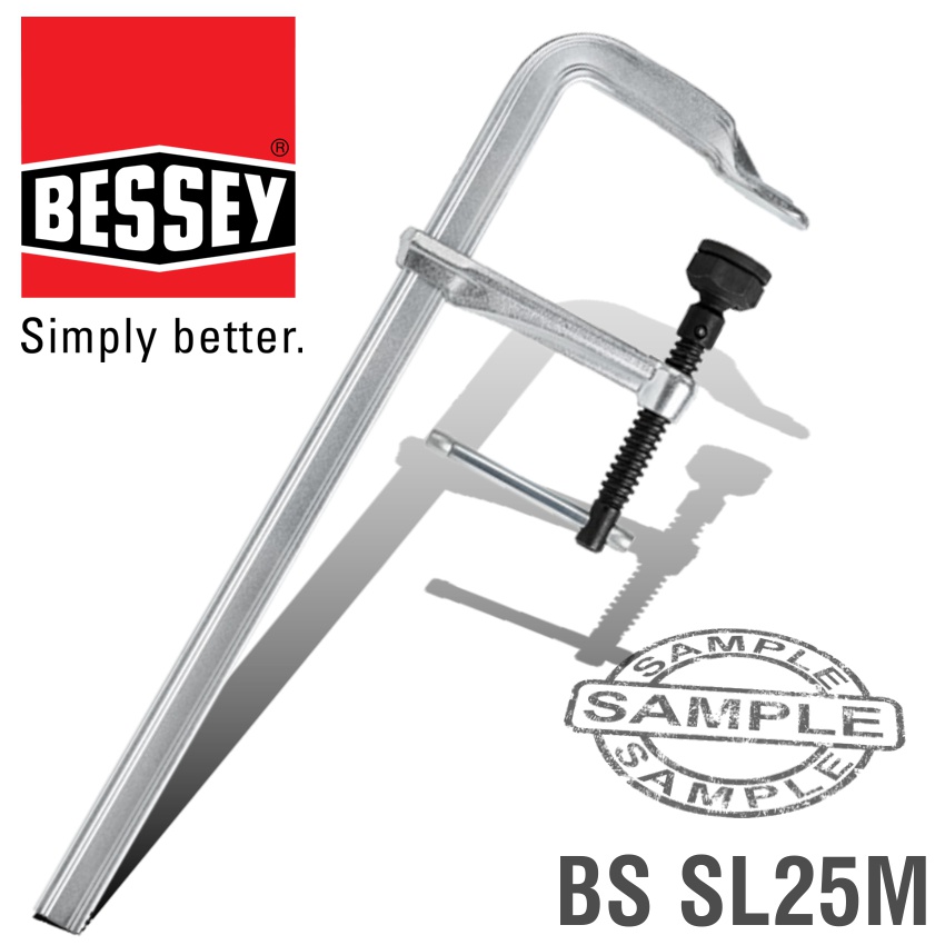 BESSEY FITTERS CLAMP SLM 250 X 120MM BESSEY FITTERS CLAMP SLM 250 X 120MM