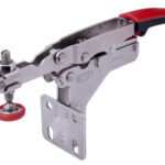 HORIZONTAL TOGGLE CLAMP WITH OPEN ARM AND ANGLED BASE STC-HA/20