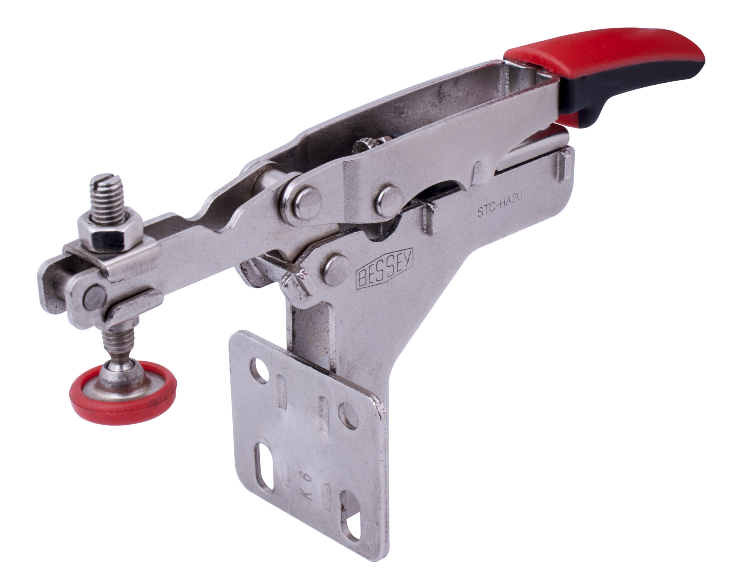 HORIZONTAL TOGGLE CLAMP WITH OPEN ARM AND ANGLED BASE STC-HA/20 HORIZONTAL TOGGLE CLAMP WITH OPEN ARM AND ANGLED BASE STC-HA/20