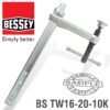 CLAMPING ELEMENT FOR WELDING TABLES TW16 200/100 TOMMY BAR
