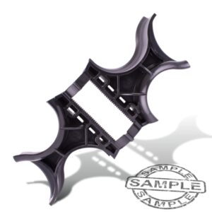 RUGGED CROC 50MM-75MM ANTI THEFT ELEC CABLE CLAMP X 6PC