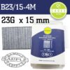 CADEX T15 BRAD NAIL 23G 15MM GALV  4000PCE
