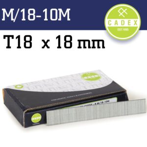 CADEX T18 BRAD NAIL 21G 18MM GALV 10000PCE