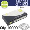 CADEX T21 BRAD NAIL 21G 21MM GALV 10000PCE