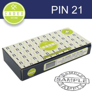CADEX HEADLESS PIN 21G 18MM GALV 10000PCE
