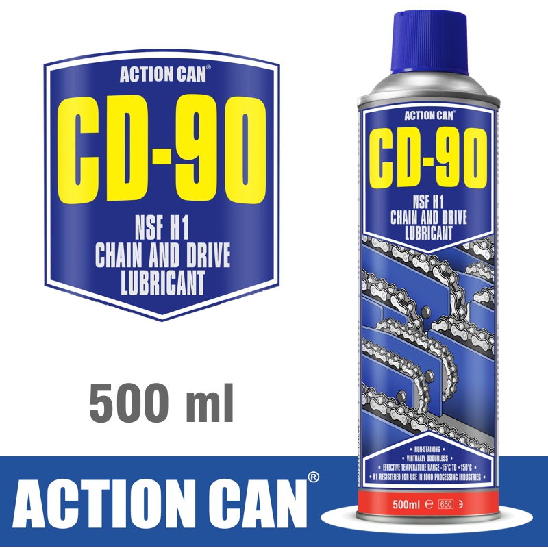 CHAIN LUBE FOOD GRADE CD-90 FG 500ML CHAIN LUBE FOOD GRADE CD-90 FG 500ML