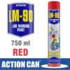 LINE MARKING PAINT LM-90 RED 750ML