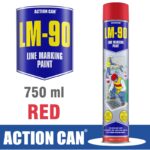 LINE MARKING PAINT LM-90 RED 750ML