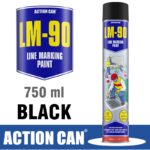 LINE MARKING PAINT LM-90 BLACK 750ML