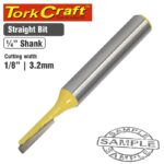 ROUTER BIT STRAIGHT 1/8' (3.2MM)