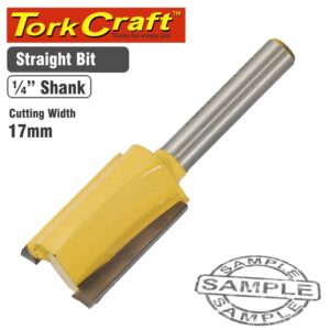 ROUTER BIT STRAIGHT 17MM