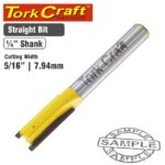 ROUTER BIT STRAIGHT 5/16' (7.94MM)
