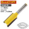 ROUTER BIT STRAIGHT 9/16' (14.29MM)
