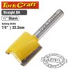 ROUTER BIT STRAIGHT 7/8' (22.22MM)