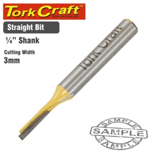 ROUTER BIT STRAIGHT 3MM
