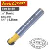 ROUTER BIT CORE BOX 1/4'