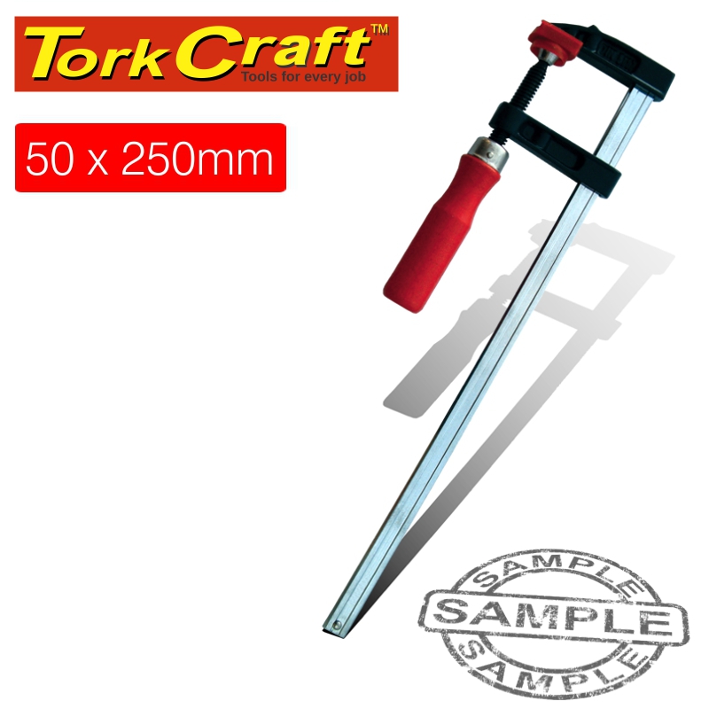 CLAMP GERMAN F-TYPE 50 X 250MM CLAMP GERMAN F-TYPE 50 X 250MM