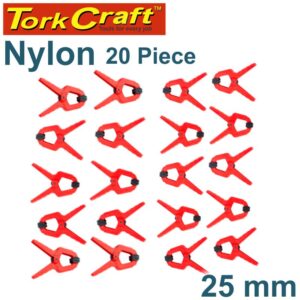 CLAMP SPRING NYLON 25MM 20PCE SET